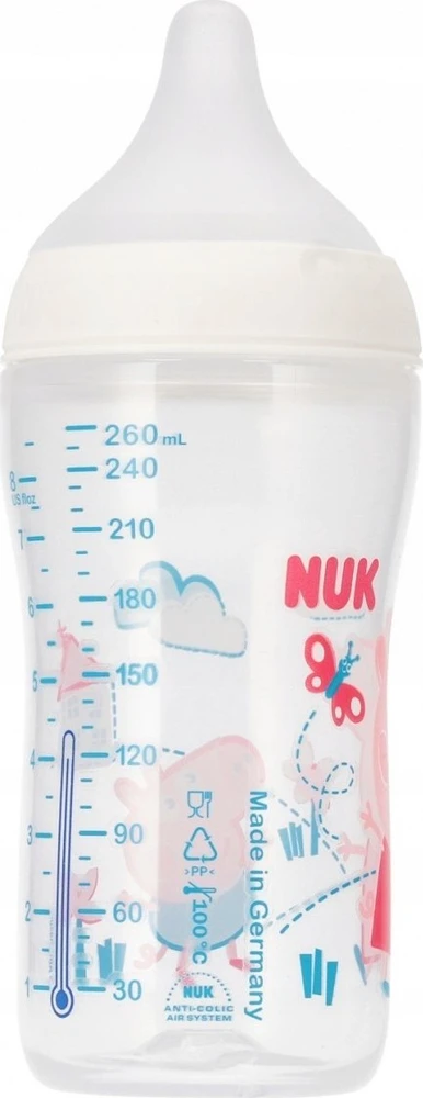 NUK 216017 PP buteliukas 260 ml PEPPA