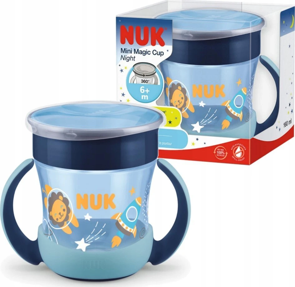 NUK Mini Magic Cup 10751352 160 ml Mėlyna