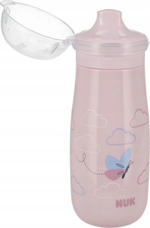 NUK Puodelis 300 ml 9m+ Mini-Me Sip Rožinė (541466)