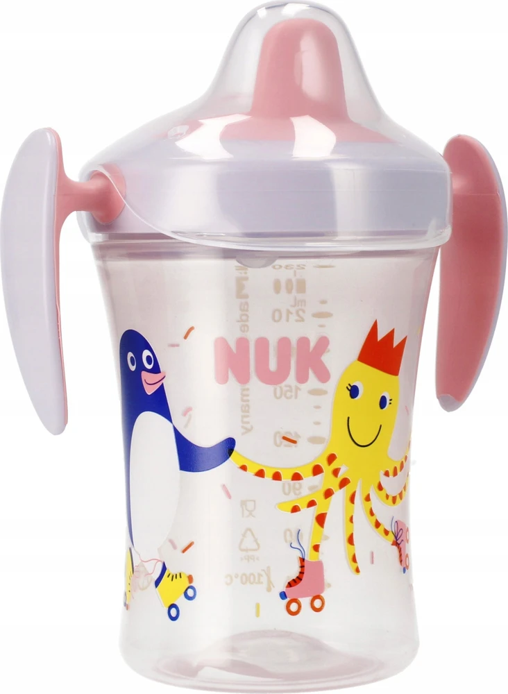 NUK puodelis be užpilo 230 ml EVO MAGIC puodelis ROZ10751140