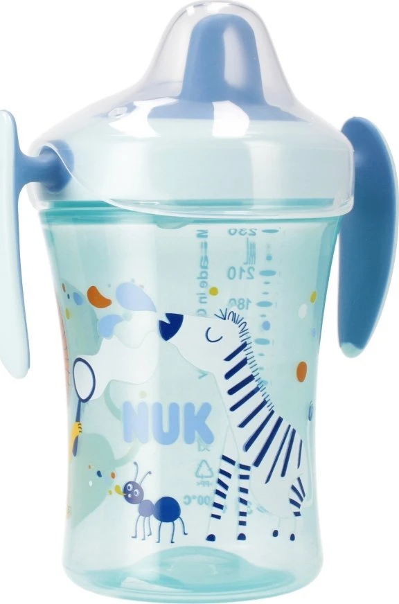 Gertuvė NUK Puodelis niekapek Evo Trainer Cup mėlyna