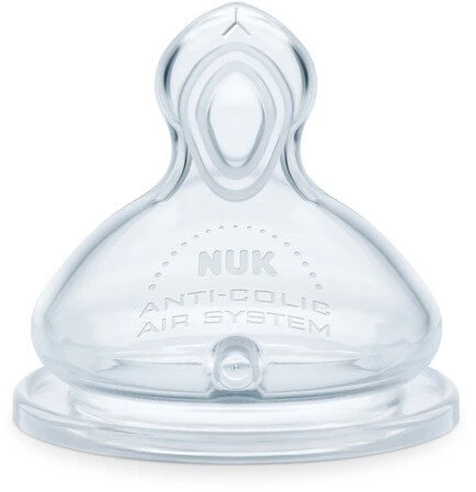 Nuk FIRST CHOICE+ silikoninis čiulptukas 6 m+ Flow Control