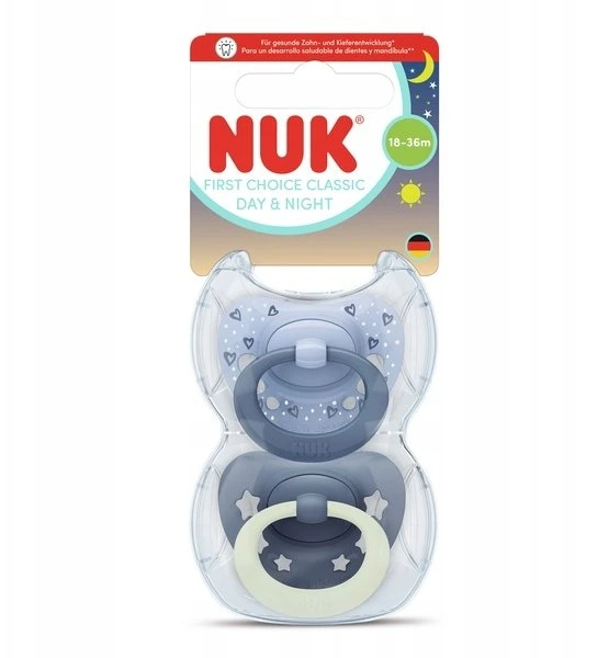 NUK NUK ŽINDYTUKAS RAMINAMASIS 2VNT 18-36M D&N CLAS 10177263 1/6