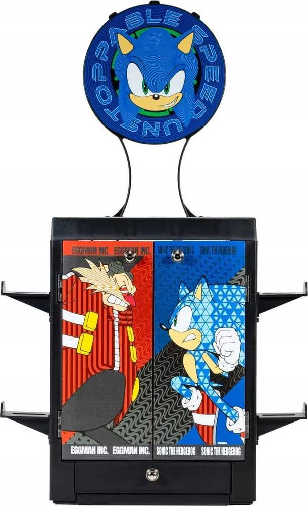 „Numskull“ oficiali žaidimų spintelė „Sonic the Hedgehog“.