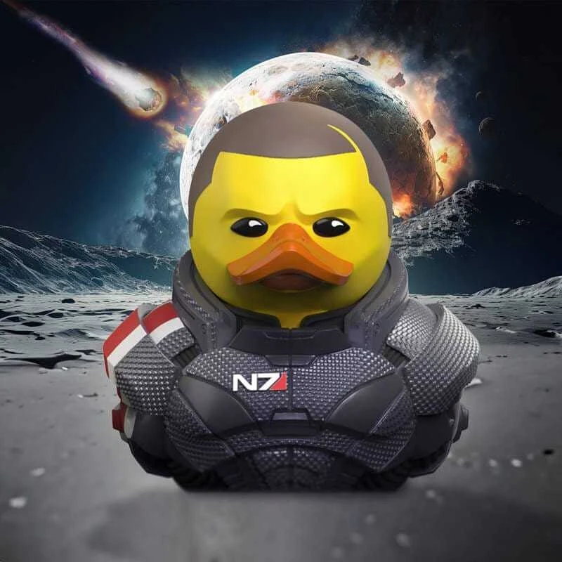 Figūrėlė Numskull TUBBZ Kaczka kolekcjonerska - Mass Effect Commander Shepard 9cm
