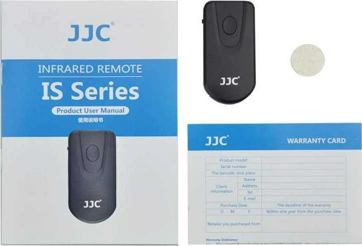 Kameros priedas - JJC belaidis nuotolinio valdymo pultas IS S1 (Sony, 18m atstumas, laikmatis, vaizdo įrašas)