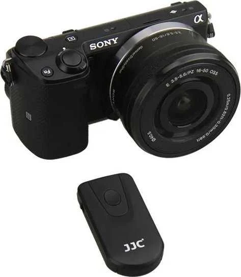 Kameros priedas - JJC belaidis nuotolinio valdymo pultas IS S1 (Sony, 18m atstumas, laikmatis, vaizdo įrašas)