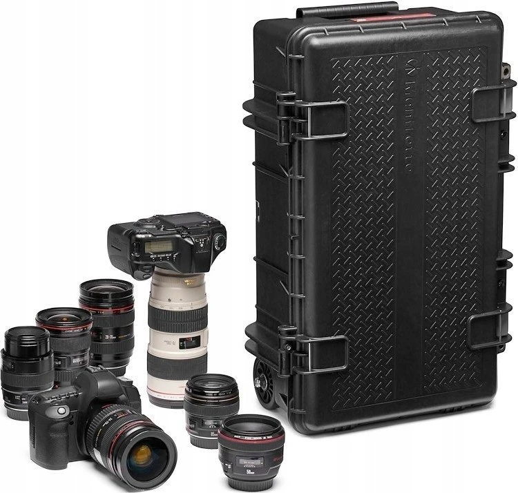 Manfrotto Reloader Tough 55 Low fotoaparato įrangos dėklas.