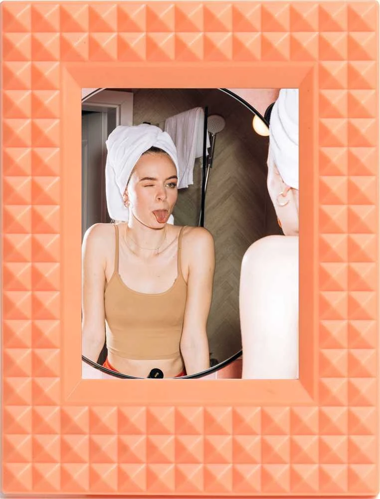 Nuotraukų rėmelis Ramka LoveInstant Ramka Stojąca Do Zdjęć Fuji Fujifilm Instax Mini 99 40 12 11 9 7 Liplay Evo / Oranžinė