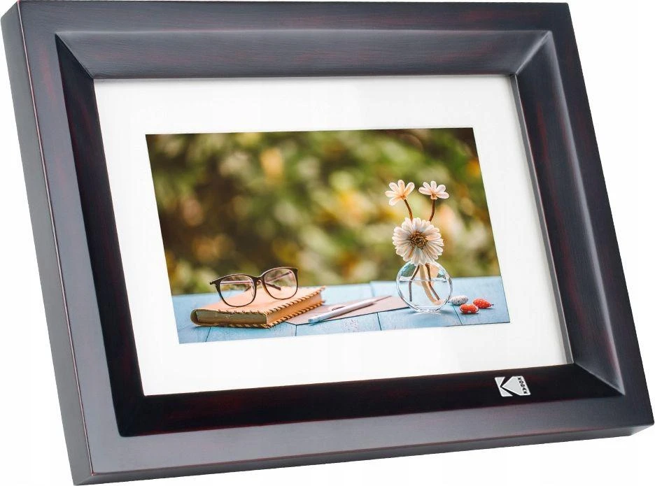 Nuotraukų rėmelis Kodak LED HD 7" RDPF-700W medinis juoda