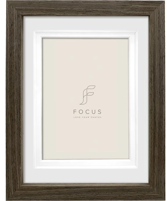 Nuotraukų rėmelis Ramka Focus Focus Dahlia Walnut 18x24/PP 13x18