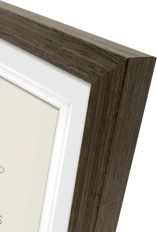 Nuotraukų rėmelis Rėmelis Focus Focus Dahlia Walnut 50x70/PP 40x50