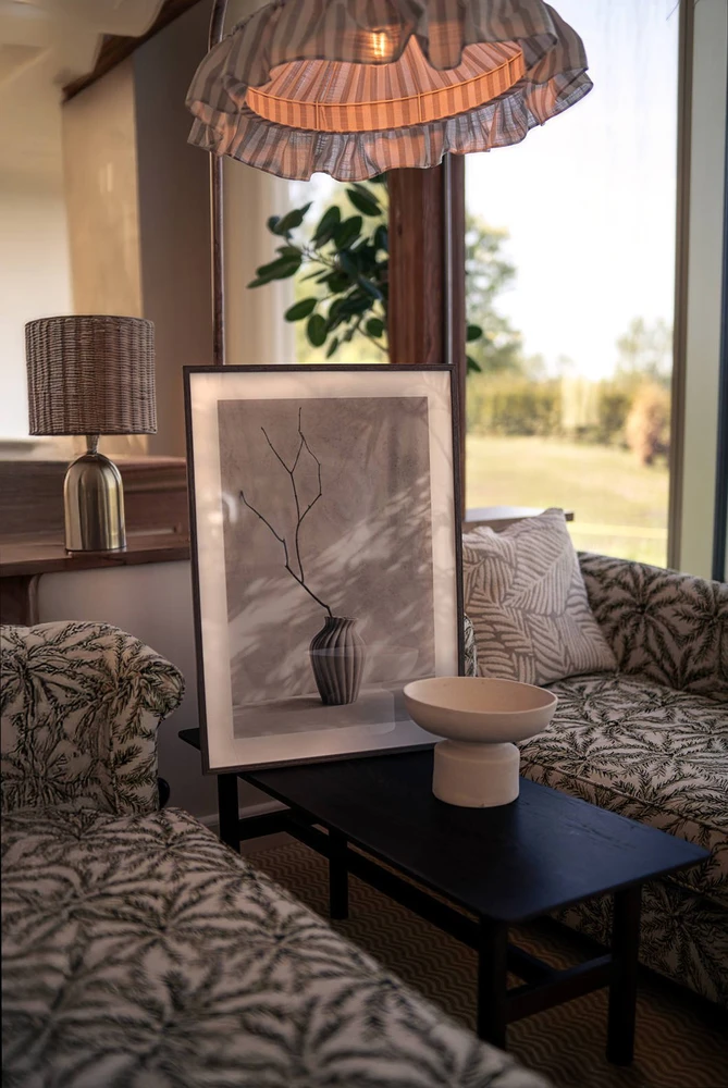 Nuotraukų rėmelis Ramka Focus Willow Walnut 50x70 su akriliniu stiklu
