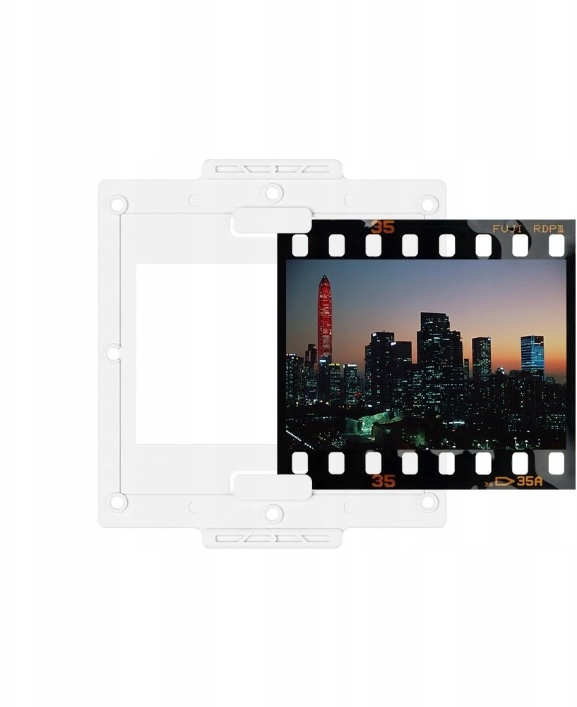 Nuotraukų rėmelis JJC Rėmeliai skaidrėms, neigiamų įrėminimo laikikliai 35 mm 50x50 ABS 36x24 su fiksatoriumi 50 vnt. / Sm-35x50