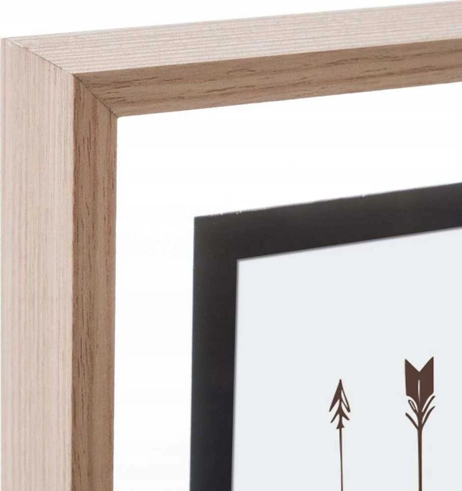 Atmosphera Frame Nuotraukų rėmelis, stiklas, 7 elementai, medinis rėmelis, atmosfera