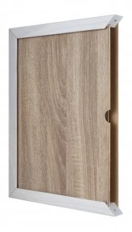 Nuotraukų rėmelis „Woodflow FrameFlip A3“ rėmelis – balinta mediena