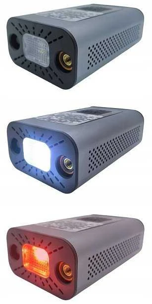 Automobilinis oro kompresorius Platinet 3in1 (4000mAh 10Bar)
