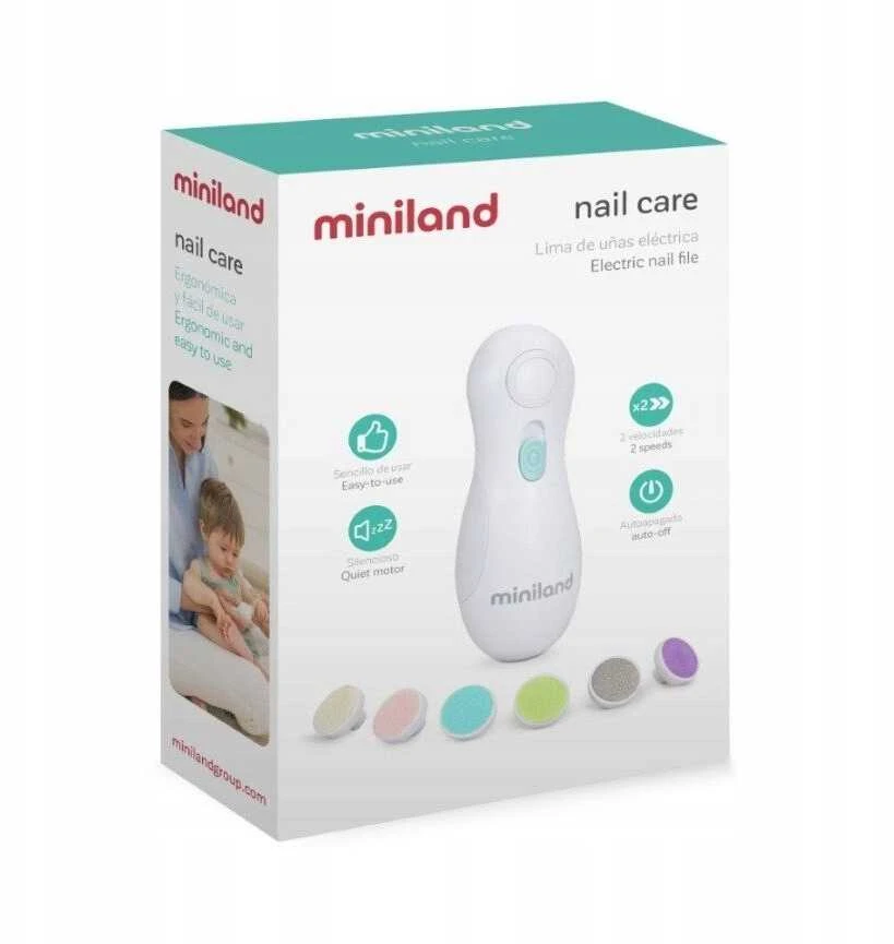 Elektrinė nagų dildė vaikams Nuvita Miniland Valencia (89608ML)