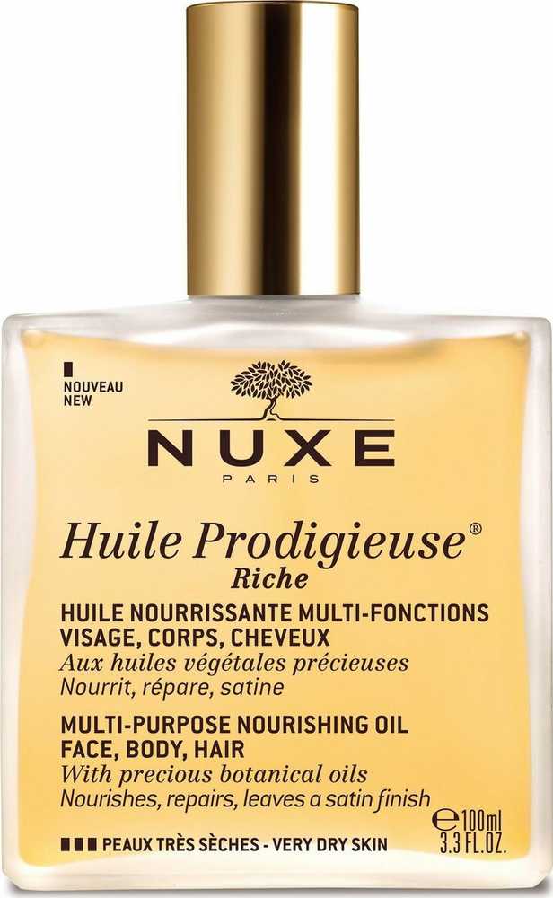 "Nuxe Huile Prodigieuse Riche" labai sausai odai 100ml