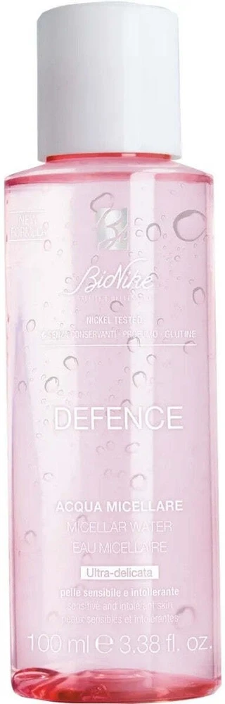BioNike Defence Cleansing & Softening Micellar Vanduo For Sensitive Skin, 100 ml