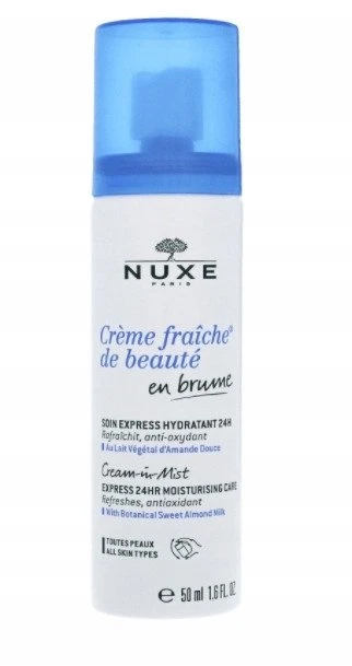 Nuxe Creme Fraiche De Beaute Express 24H drėkinamoji priežiūra, 50 ml