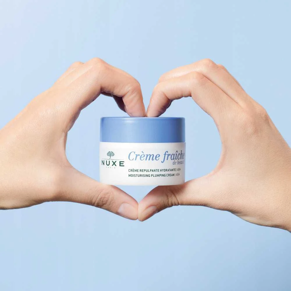 NUXE 48 val. drėkinantis kremas normaliai odai „Crème Fraîche® de Beauté 48H Moisturizing Plumping cream for normal skin“, 50 ml