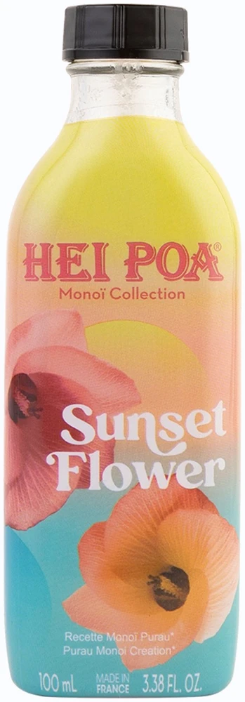 Hei Poa Monoi maitininantis Sunset Flower Body Oil For Hair & Body, 100 ml