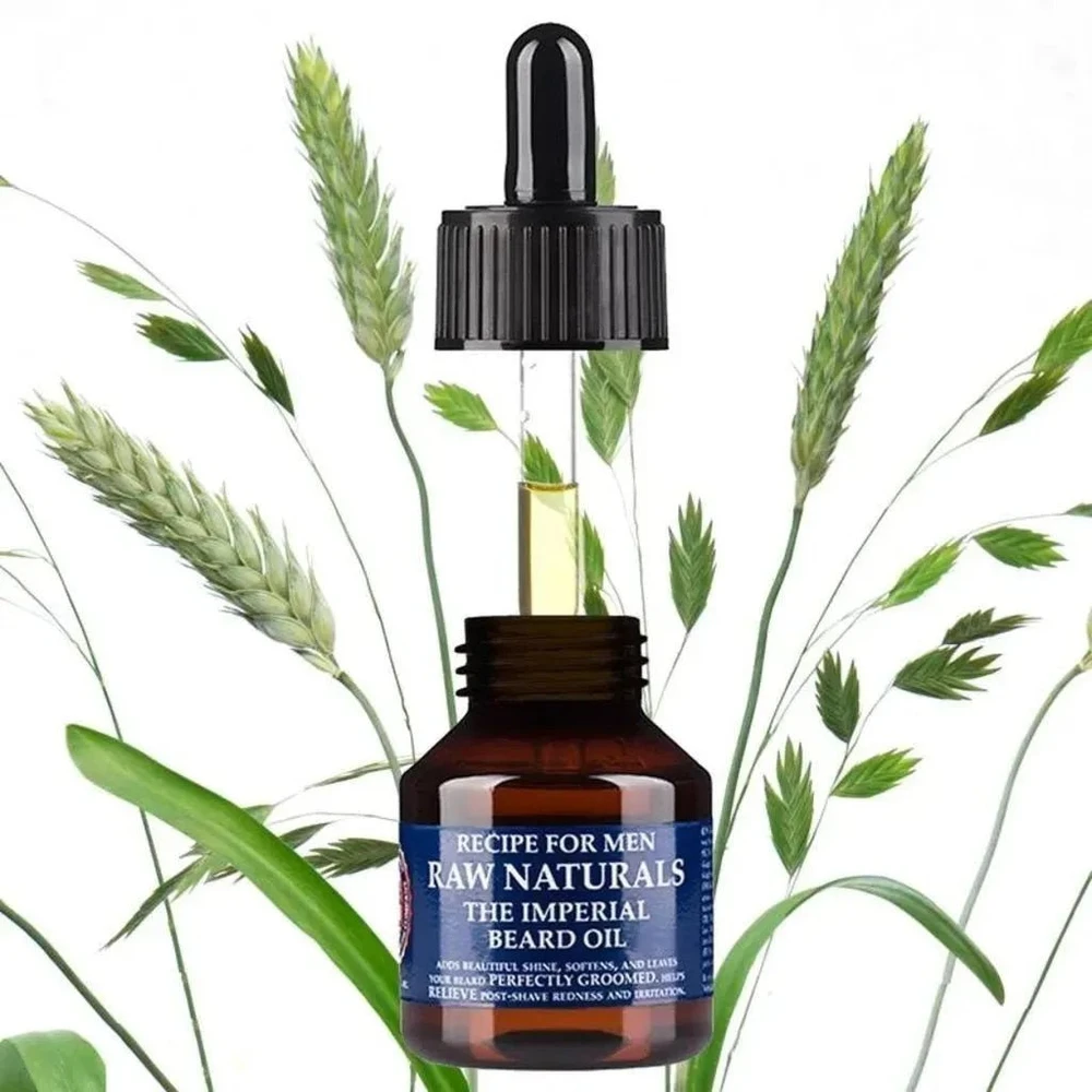 „Nuxe Raw Naturals“ imperatoriškasis barzdos aliejus, lygus ir minkštas, 50 ml vyrams