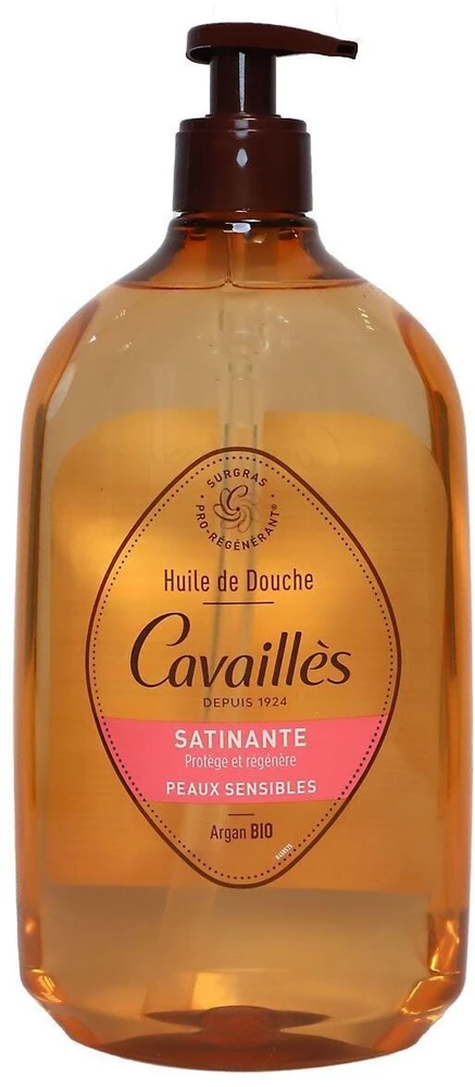 Roge Cavailles Bio argano aliejaus regeneruojamasis dušo aliejus visiems odos tipams, 750 ml
