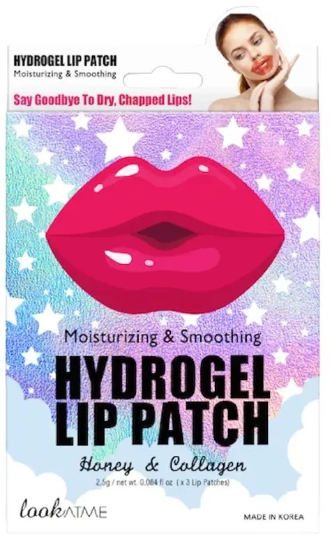 Set Look At Me Hydrogel Honey Moisturizing Lip Mask, 3 vnt. 2.5 g