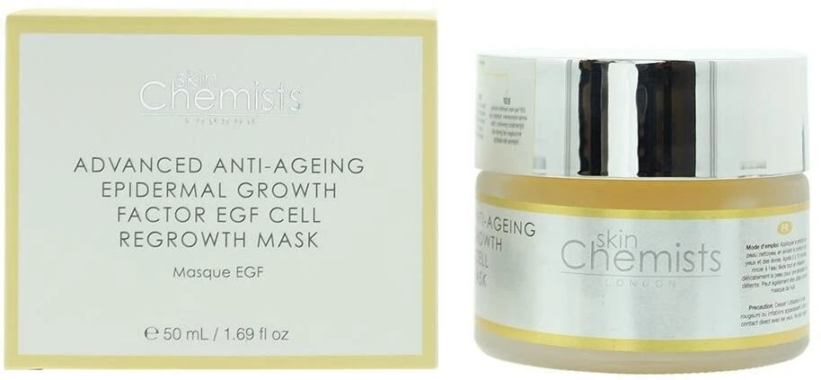 Skin Chemists Anti-Ageing kūno kremas-maskė veidui nakčiai, 50 ml