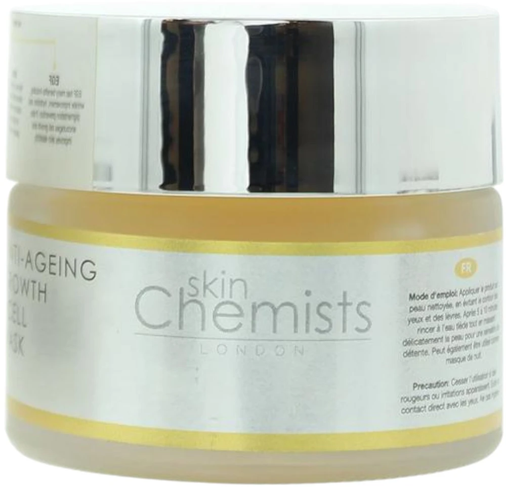 Skin Chemists Anti-Ageing kūno kremas-maskė veidui nakčiai, 50 ml