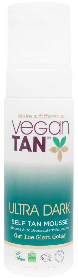 Vegan Tan Ultra Dark Tan Vegan Bronzing Self-Tanning Mousse, 150 ml