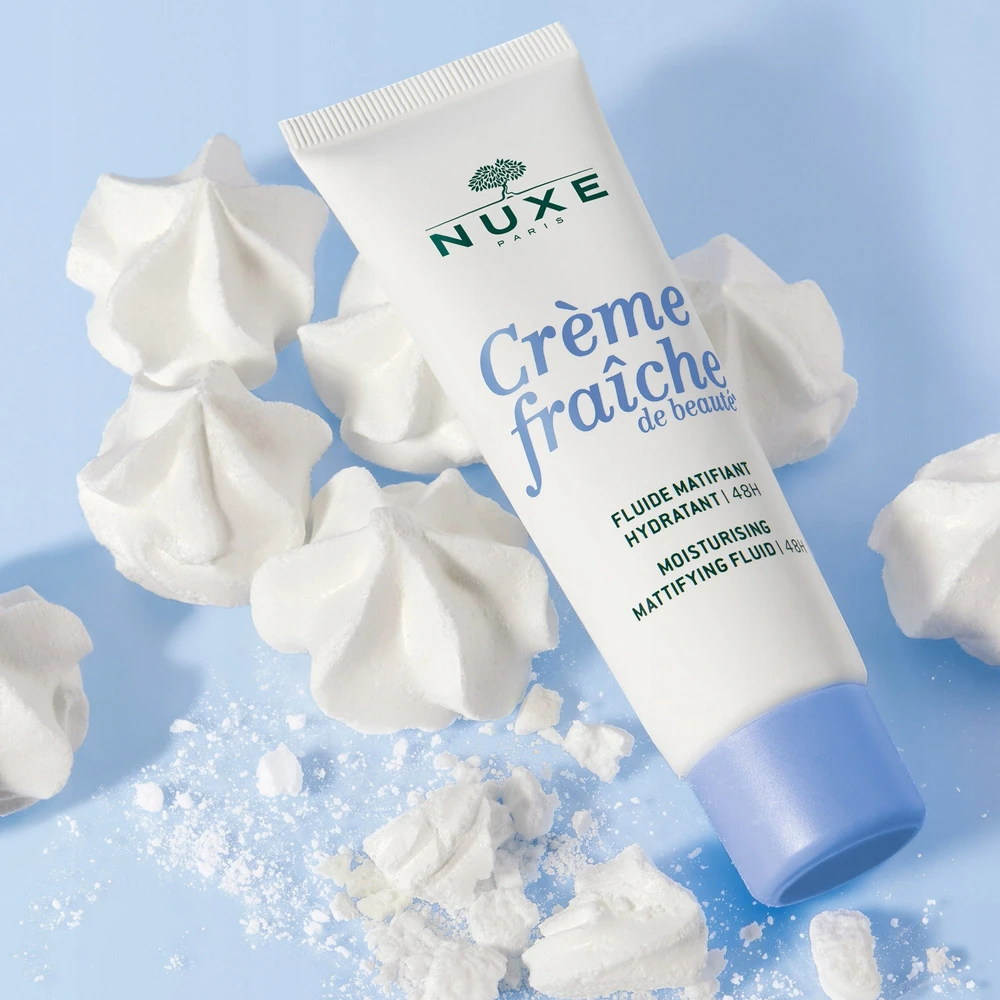NUXE Creme Fraiche de Beauté drėkinamasis matinį efektą suteikiantis dieninis kremas moterims, 50 ml