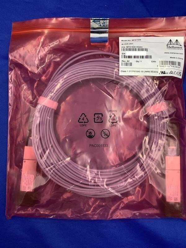 NVIDIA NVIDIA - 200GBase-AOC Direktanschlusskabel - QSFP56 zu QSFP56 - 20 m - Glasfaser - Active Optical Cable (AOC)