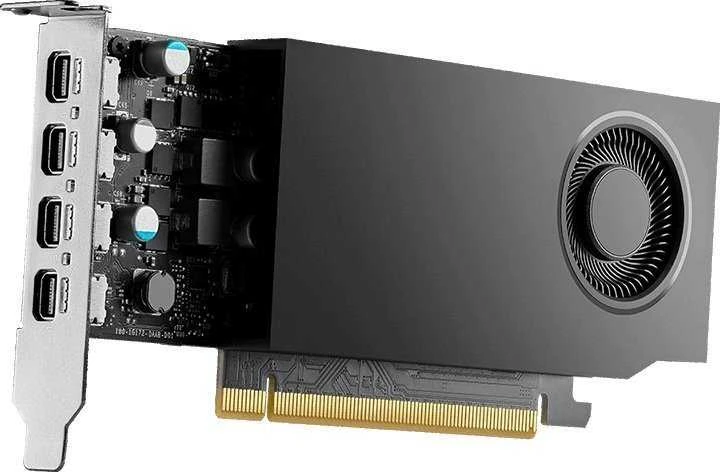 Vaizdo plokštė Grafikos plokštė NVIDIA RTX A1000, 8 GB GDDR6, PCIe 4.0, Low-Profile, 4 x Mini DisplayPort