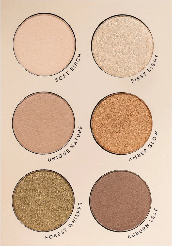 Lumene Nordic Neutrals paleta cieni do powiek 8g
