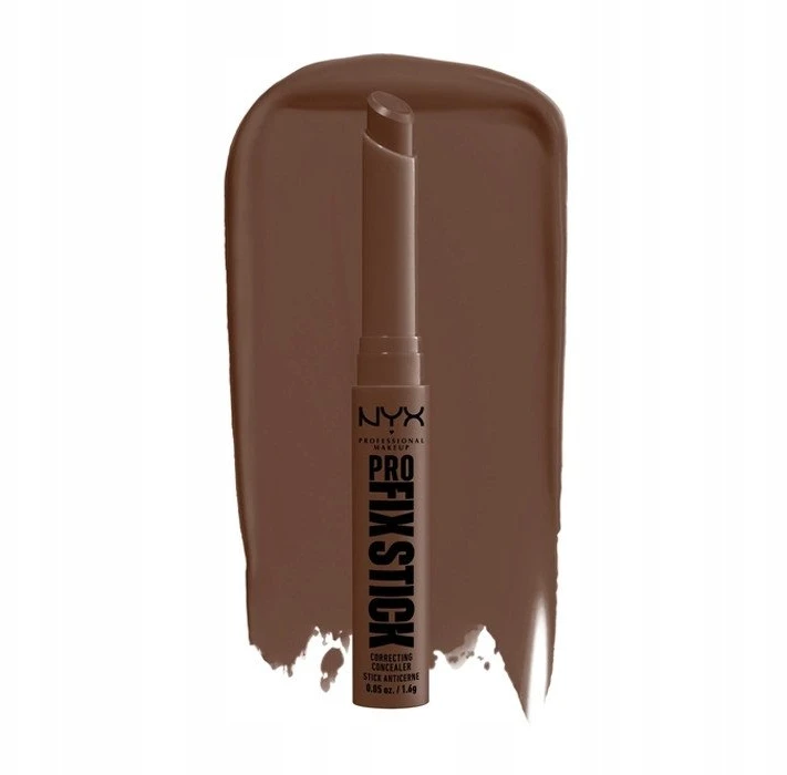 Nyx Pro Fix Stick Correcting Vegan Correct Conceal Brighten Pieštukas Maskuoklis 17 Deep Walnut 1.6 g