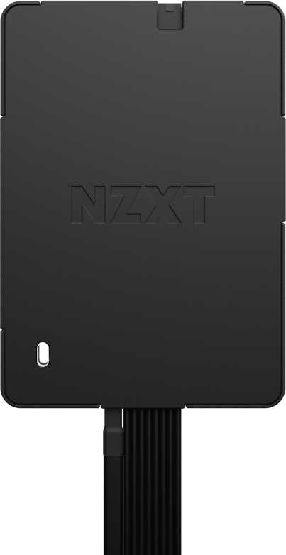 NZXT valdymo mazgas RGB ir ventiliatoriaus valdiklis, suderinamas su CAM - juodas