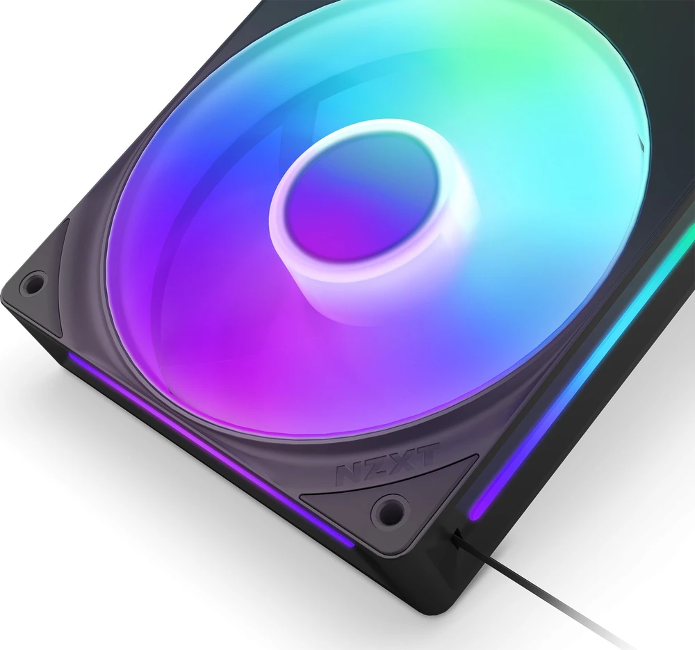 NZXT F360 RGB Core juoda PWM