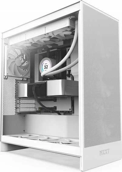 NZXT korpusas H7 Flow 2024 langas Baltas
