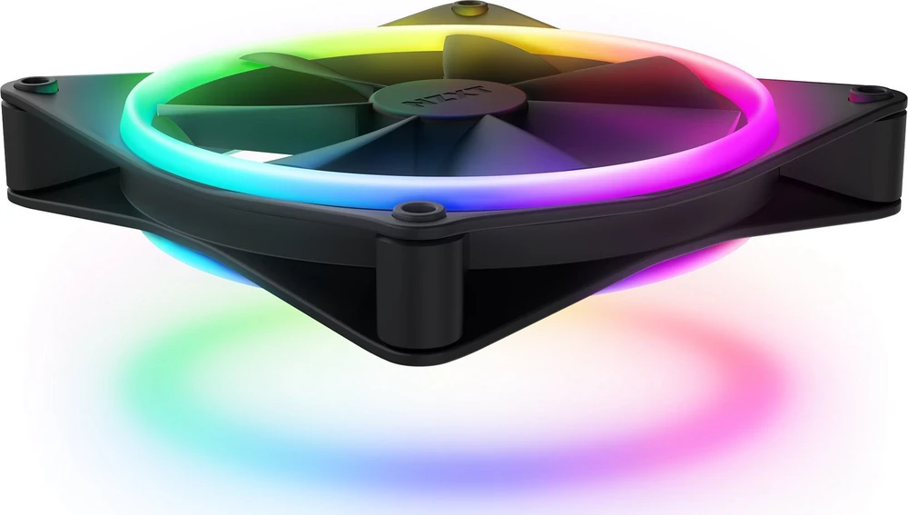 NZXT F120 RGB DUO, PWM, 120mm - juodas