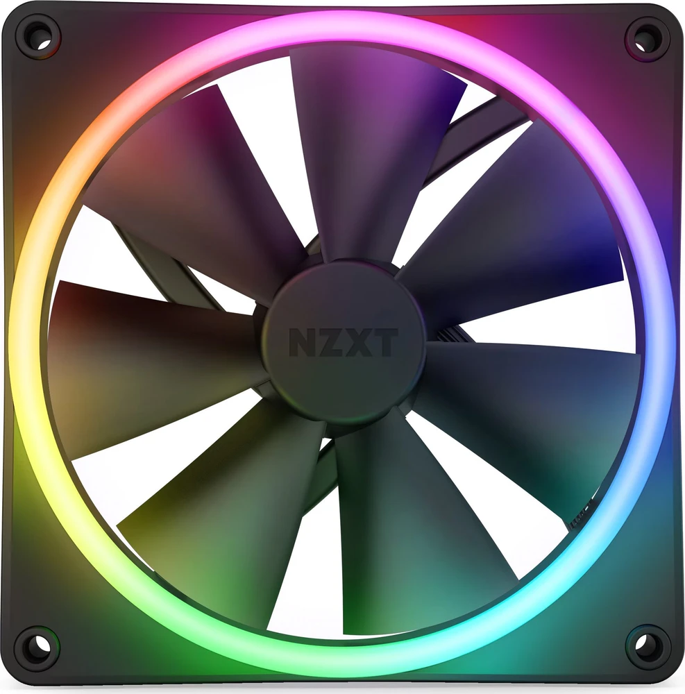 NZXT F120 RGB DUO, PWM, 120mm - juodas