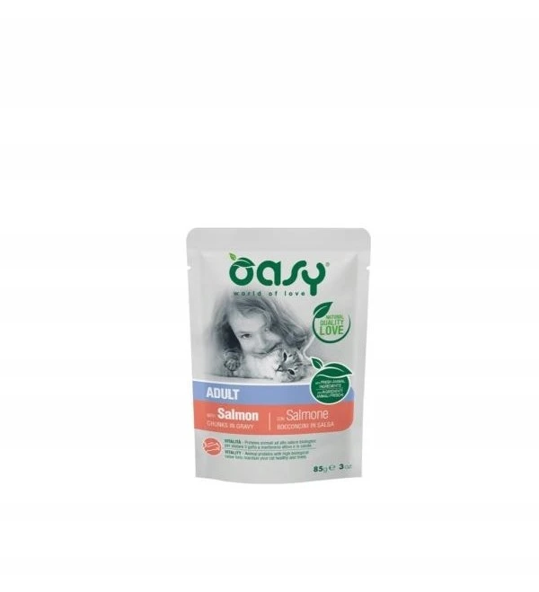 OASY Chunks in gravy Multipack žuvis selection – šlapias kačių maistas – 4x85g