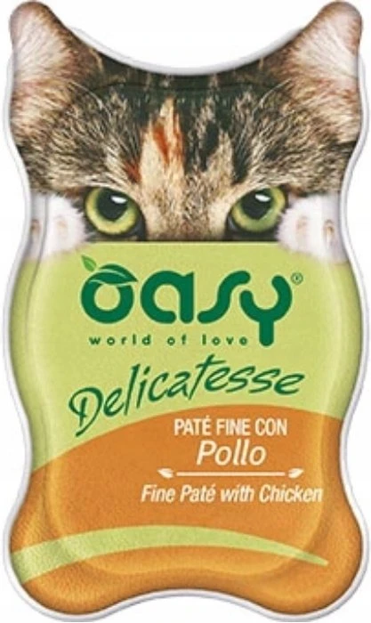 Maisto produktai - Oasy Delicatesse Fine Paté su vištiena 85g Be grūdų