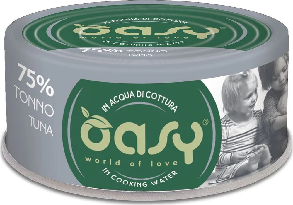Maisto produktai - Oasy More Love Tuna šlapias maistas 70g be glitimo