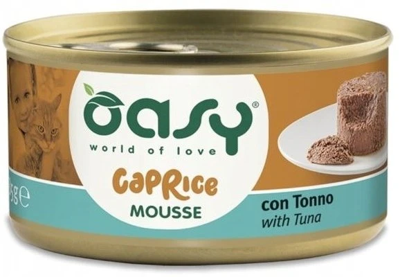 Maisto produktai - Oasy Caprice Mousse Tuna Wet Food 85g Grain-Free