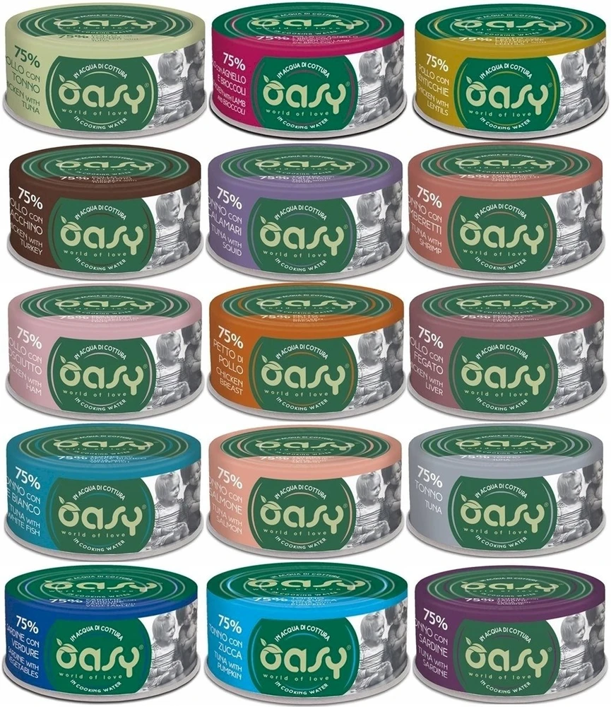 Kačių maistas - Oasy More Love Vištiena su Lęšiais Šlapias Kačių Maistas 70g