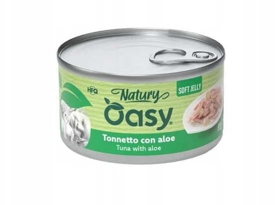 Maisto produktai - Oasy Natury Soft Jelly Tuna with Aloe 150g