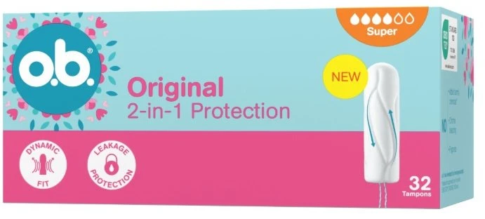 O.B. Original Super tampony 32szt.
